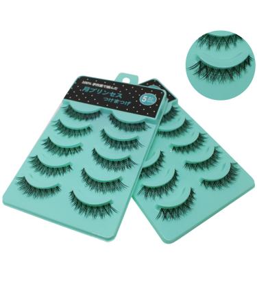 Scala 10 Pair Crisscross Short False Eyelashes - Natural Look L-12 (2 Packs) | International Shipping - Buy Online on GoSupps.com
