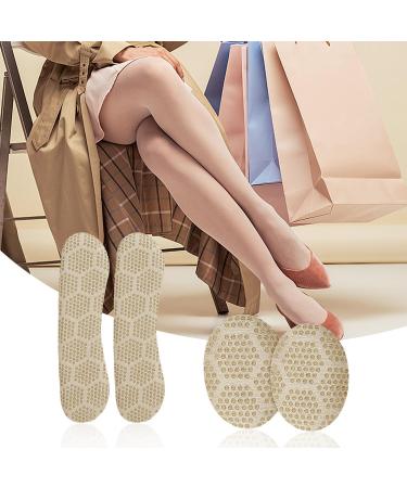 Metatarsal Pad for Foot Pain Relief | Anti-Slip High Heel Shoe Pads | Unisex Reusable Skin Color Moon+Dots - Buy Online on GoSupps.com
