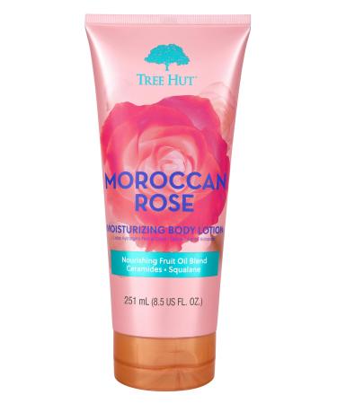 Tree Hut Moroccan Rose Moisturizing Body Lotion 8.5 fl oz Amber 8.5 Fl Oz (Pack of 1)