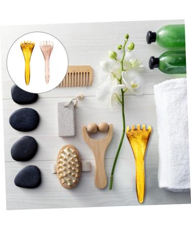 Fomiyes 2-St Massage Device - Five Claws Muscle Scraping & Skin Massager Hairbrush | International Shipping Available - Buy Online on GoSupps.com