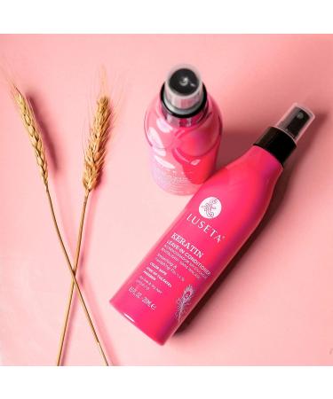 Luseta Keratin Leave-in Conditioner - Anti Frizz Treatment for Curly Hair - 8.5 Fl Oz - Buy Online on GoSupps.com