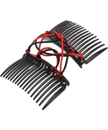 Magic Hair Comb Vintage Stretchy Double Comb Hair Forks Clips Bun Maker Women Girls Hairstyle Multipurpose Hair Accessories - Buy Online on GoSupps.com