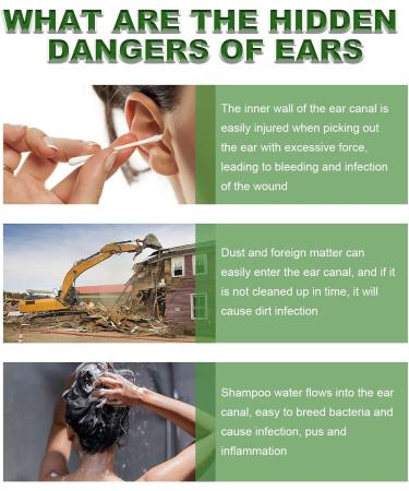 Ear Health Care Soothing Agent for Inner Ear Obstruction & Tinnitus - 20ml Ear Drops - White - Buy Online on GoSupps.com