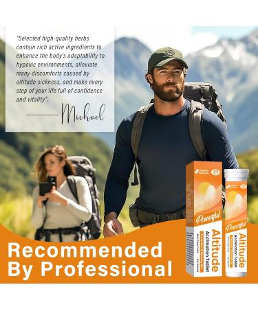 Altitude Sickness Prevention Tablets - 20pcs for Rapid Acclimation & Relief from Symptoms - Buy Online on GoSupps.com