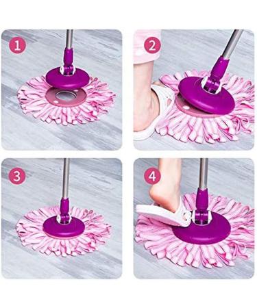 360 Spin Mop for Floor Cleaning Mops and Bucket System with Wheels with Drainage Hole to Pursue Happiness Wisdom - Buy Online on GoSupps.com