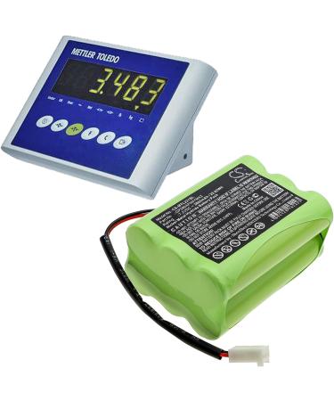Buy 3600mAh Battery Replacement for Mettler Toledo IND221 GP380AFH6YMXZ (7.2V) - International Shipping Available - Buy Online on GoSupps.com