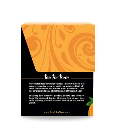 Buddha Teas Organic Papaya Leaf Tea - USDA Organic, OU Kosher, 18 Bleach-Free Bags - Buy Online on GoSupps.com