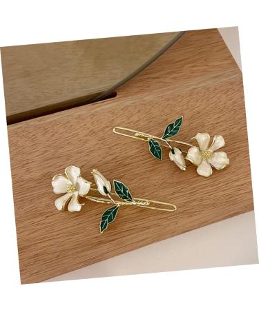 Beaupretty 1 Set hairpin hair barrettes for women elastic hair scrunchies girls hair tie girls hair band hair ties for girls clips for hair flower hair ties women's chic side clip alloy - Buy Online on GoSupps.com