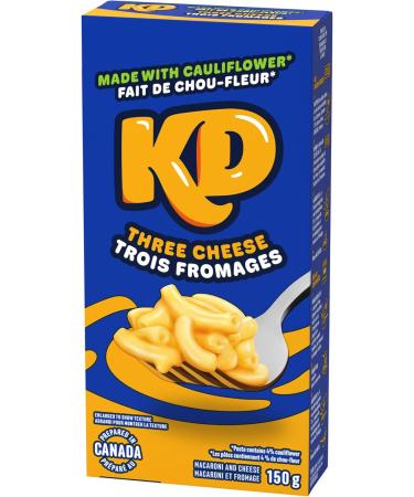 Kraft Dinner Simply Three Cheese Macaroni & Cheese With Cauliflower 150g (Pack of 12) - Buy Online on GoSupps.com