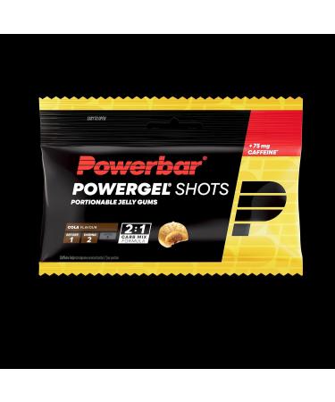 Powerbar PowerGel Shots Cola 24x60g | C2MAX Carbohydrate Gums with 75mg Caffeine - Buy Online on GoSupps.com