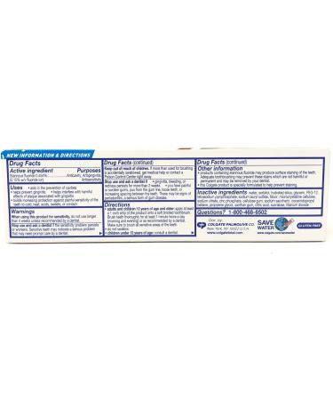 Colgate Total Advanced Deep Clean Toothpaste - International Shipping Available - Buy Online on GoSupps.com