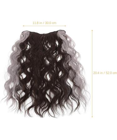 minkissy Highlight Wig Set Hair Pin Hair Clips Hair Barrettes Women Hairpiece Long Hairpiece Long Wavy Hairpiece Women Wavy Hairpiece Extension Girl 6a High Temperature Matte Silk - Buy Online on GoSupps.com