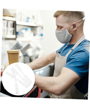 Buy Ipetboom 10pcs Mask Hook Earrings Buckle - Face Mask Holder Regulator Ear Protectors in White | International Shipping Available - Buy Online on GoSupps.com