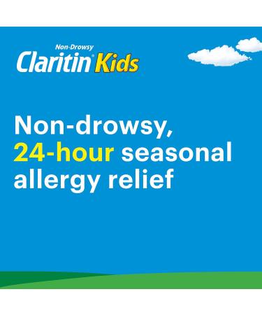 Claritin Kids Rapid Dissolve Allergy Medication - 24 Hour Non-Drowsy Kids Allergy Medicine Antihistamines For Kids Fast Allergy Relief Of Itchy Watery Red Eyes Sneezing Runny Nose 10 Tablets - Buy Online on GoSupps.com