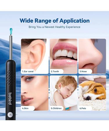 R1 Earwax Remover Tool with 1080P HD Camera and Wireless Connectivity - Ear Wax Removal Kit for iPhone and Android - Buy Online on GoSupps.com