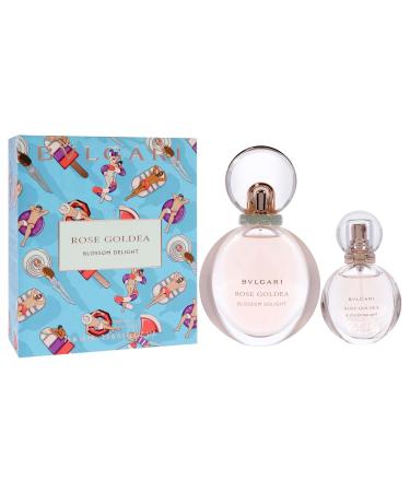 Bvlgari Rose Goldea Blossom Delight for Women - 2 Pc Gift Set 2.5oz EDP Spray 0.5oz EDP Spray 1.5 Ounce (Pack of 2) - Buy Online on GoSupps.com