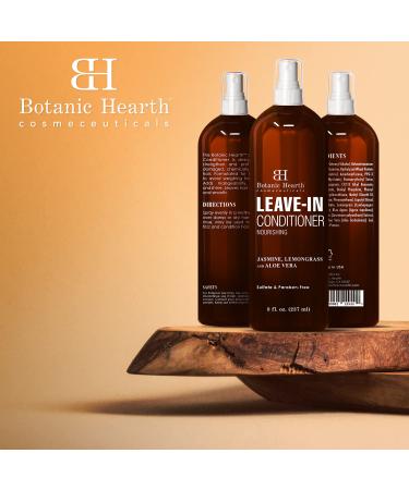 Botanic Hearth Leave In Conditioner Spray - Strengthens, Repairs, and Adds Volume to Dry, Damaged Hair - 8 fl oz - Buy Online on GoSupps.com