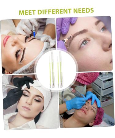 NULYLU 5pcs Beauty Spot Eyebrow Pen White Brow Mapping Pen Fluorescent Green Pen Pen Plastic - Buy Online on GoSupps.com