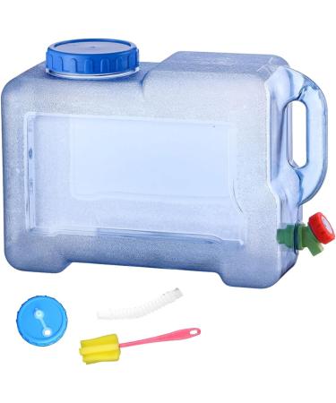 B Baosity 8L Portable Water Container with Spigot and Hole Lid - Ideal for Camping, Hiking, Cooking, and Bathing - Buy Online on GoSupps.com