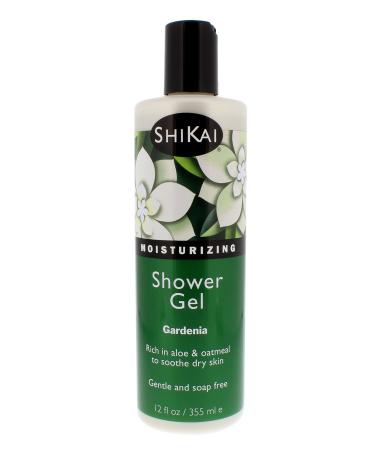 Shikai Moisturizing Shower Gel  Gardenia  12 Oz Gardenia 12 fl oz