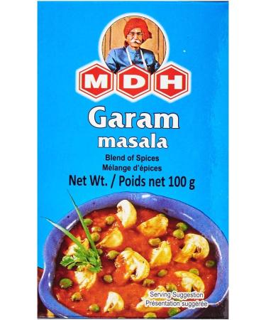 MDH Garam Masala (Blend of Spices), 3.5-Ounce Boxes