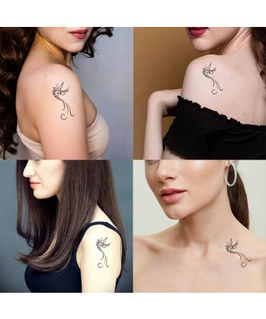 Dopetattoo 6 Sheets Temporary Tattoos - Infinity, Family, and Love Symbols for Women - Fake Tattoos for Neck, Arm, Face, and Body - Buy Online on GoSupps.com