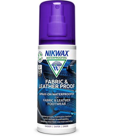 Nikwax Fabric and Leather Proof Spray-On Waterproofer for Combination Footwear Proofer (Neutral) - 125ml
