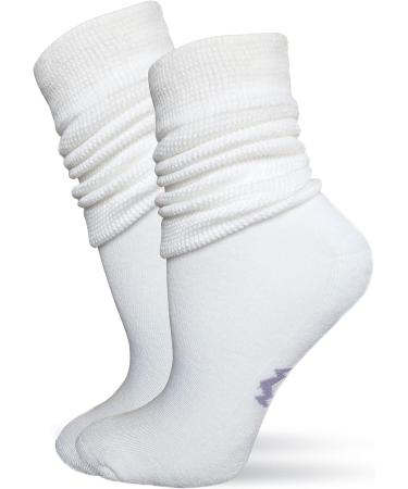 Hyaluxe Women's Diabetic Ankle & Compression Crew Socks - Non-Binding, Cushioned, Size 6-10 (4 Pairs) - Buy Online on GoSupps.com