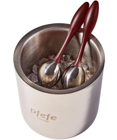 Unbreakable Stainless Steel Makeup Globes - Facial Cleaning Balls & Ice Rollers for Face & Eyes - Cold Therapy Beauty Tool Red - Buy Online on GoSupps.com