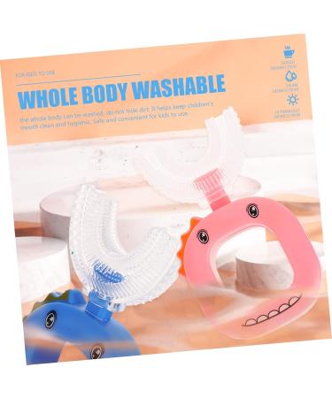 Minkissy 10-Pack U-Shaped Toothbrush for Kids | Children's Tooth Cleaning Tools & Household Accessories - Buy Online on GoSupps.com