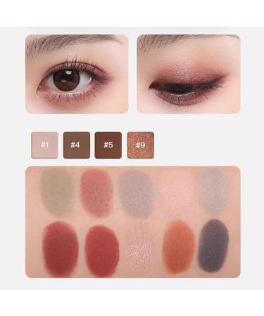 WJnflQN Eyeshadow Palette 10 Colors Mixable Beauty Cosmetics Shimmering Eyeshadow Palette for Women Girls Girlfriend Mother - Buy Online on GoSupps.com