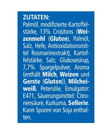 Hot Asparagus Cream Soup with Croutons - 12 Pack (450ml Each) | Quick & Delicious 2-Minute Snack - Buy Online on GoSupps.com