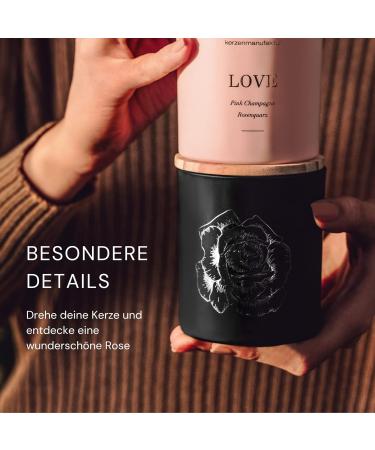 Candle Factory Hate Scented Candle | 220g Soy Wax Crystal Candle with Black Obsidian | Vegan Grapefruit Pepper & Cedar Fragrance in Glass - Buy Online on GoSupps.com