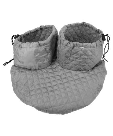 Ipetboom Foot Soaking Bath Bucket Foldable Foot Spa Soak Tub Long Lasting Insulation and Deepening Foot Bucket for Soaking Feet Travel Outdoor Camping