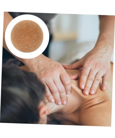 Magiclulu Cork Yoga Ball - Multi-Purpose Massage & Fitness Tool for Muscles Neck and Feet - Buy Online on GoSupps.com