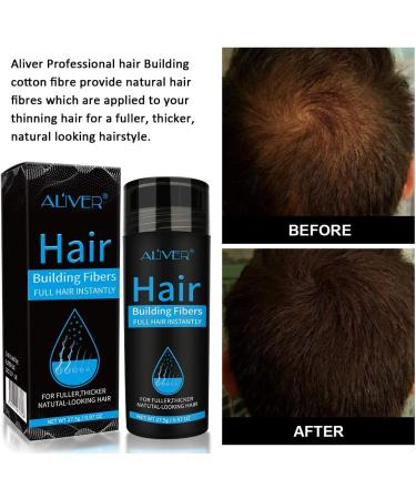 Dark Brown Hair Fibres - Professional Quality Hair Loss Concealer for Women and Men - Buy Online on GoSupps.com