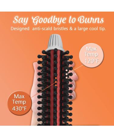 GLAMGLIDER 1.00 Inch Iron Brush - Professional Styling Tool - Buy Online on GoSupps.com