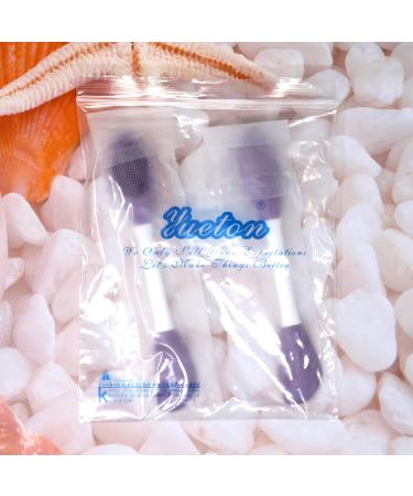 yueton 2PCS Silicone Facial Mask Brush Set - Perfect for DIY Mask Application Cleansing & Skincare - Durable Beauty Tools for Mud Clay Cream and Lotion - Buy Online on GoSupps.com