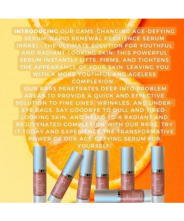 Buy Rapid Renewal Resilience Serum by AVY Self Love | Vitamin C & Hyaluronic Acid Anti-Aging Serum for Brightening Firming & Wrinkle Reduction - 5 fl oz - Buy Online on GoSupps.com