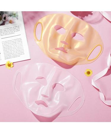 Beaupretty Reusable Silicone Face Mask 3-Piece Moisturising Face Mask Cover Reusable Anti-Wrinkle Silicone Face Mask Holder for Leaf Masks - Buy Online on GoSupps.com