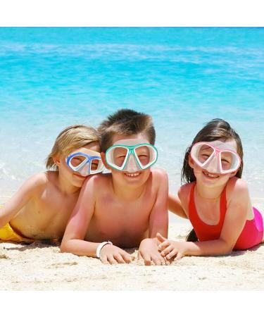 Supertrip Kids Swim Goggles with Nose Cover - Pink | Diving Mask for Youth 6-14 - Buy Online on GoSupps.com
