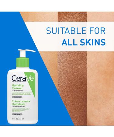 CeraVe Moisturizing Cleanser for Normal to Dry Skin - Fragrance-Free 236 ml | International Shipping Available - Buy Online on GoSupps.com