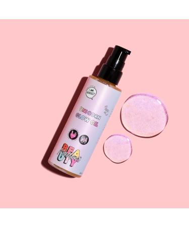 Mallows Beauty Unicorn Body Oil with Vitamin E Camellia and Castor Oil for Super Soft and Smooth Skin All Skin Types Vegan and Cruelty-free 100ml - Buy Online on GoSupps.com