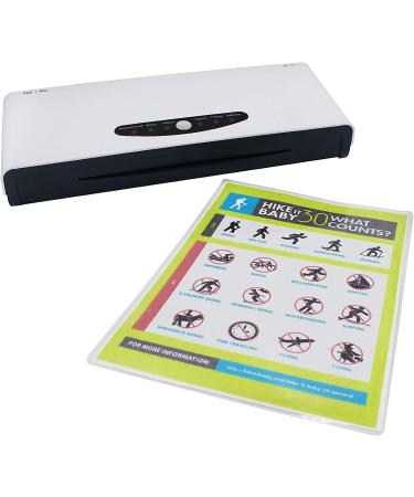 Optiazure 9x11.5 Inches Thermal Laminating Pouches 200 Pack - Clear Laminated Paper for Letter Size - 3mil Thickness - Buy Online on GoSupps.com