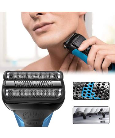 Buy Electric Shear Replacement for Braun Series 3 - Compatible Shaving Head Spare Part (21b) | International Shipping Available - Buy Online on GoSupps.com