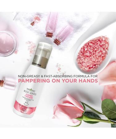 HerbXtract Hand Cream with Collagen, Rose Oil, Keratin & Vitamin E - Anti-Aging Moisturizer for Dry Hands | 3.4oz - Buy Online on GoSupps.com