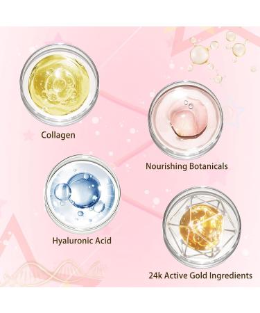 30 Pairs Collagen Crystal Lip Masks & 24K Gold Eye Masks Nourishing Under Eye Patches for Puffy Eyes Moisturizing & Reducing Fine Lines | Premium Lip & Eye Care - Buy Online on GoSupps.com