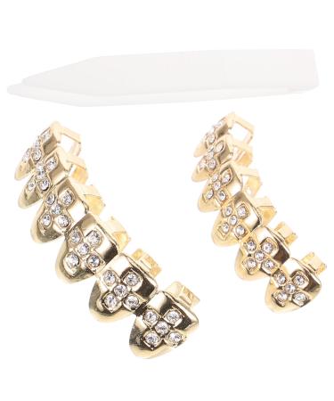 SHERCHPRY 1 Set Teeth Jewelry Single Teeth Grill Grills for Your Teeth for Kids Tooth Gems Big Gold Tooth Cool