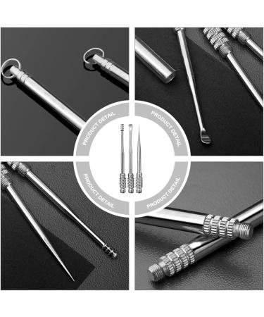 Healifty Stainless Steel Ear Cleaning Spoon Set - 6pcs | Ear Wax Picking Tool - Buy Online on GoSupps.com