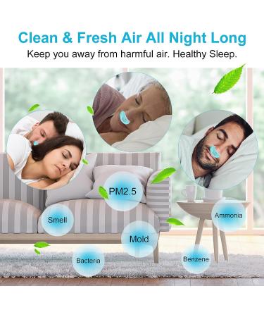 Electric Anti Snoring Device - Safe, Comfortable, Obvious Effect - Mint Green - For Men, Women of All Nose Shapes and All Ages - 1PCS - Buy Online on GoSupps.com